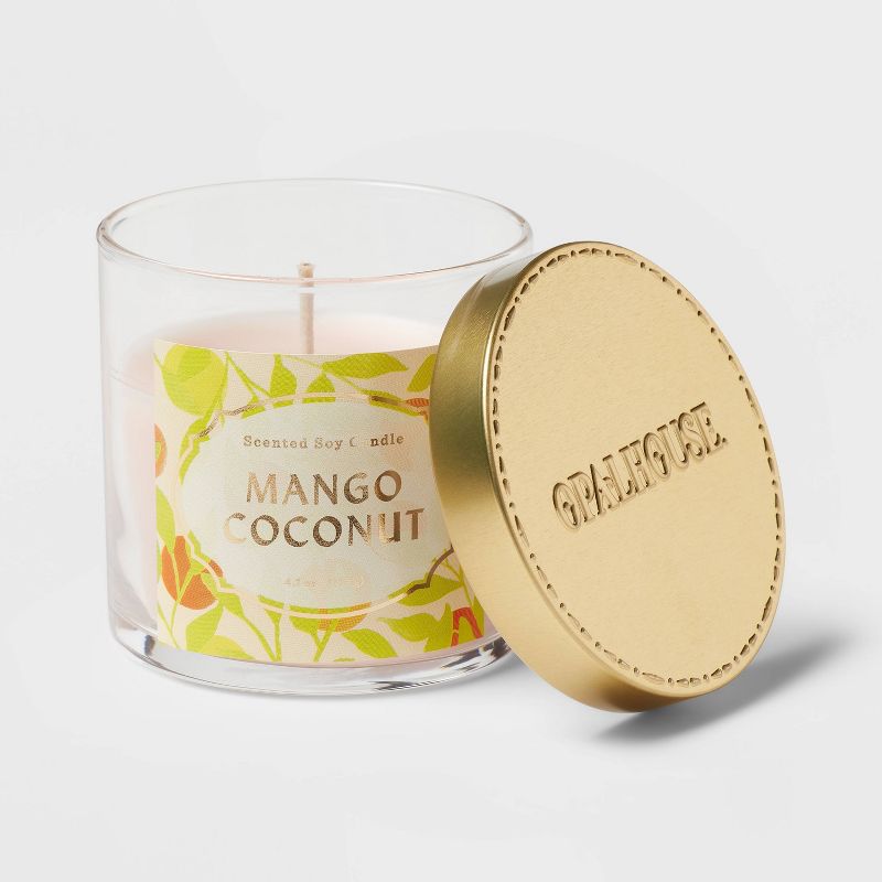 Glass Jar Mango Coconut Candle - Opalhouse™, 3 of 7
