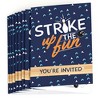 Big Dot of Happiness Strike Up the Fun - Bowling - Fill-in Birthday Party or Baby Shower Invitations (8 Count) - 2 of 4