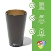 Silipint: Silicone Pint Glasses: 2 Pack Smoke - 16oz Unbreakable Cups - 2 of 4