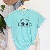 Simply Sage Market Women's Embroidered London England Short Sleeve Garment Dyed Tee - 3 of 3