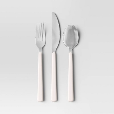 3pc Flatware Set New Ivory - Room Essentials™