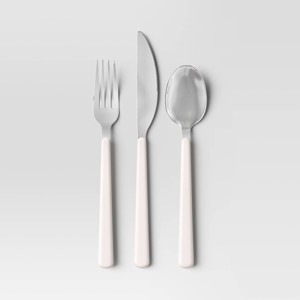3pc Flatware Set New Ivory - Room Essentials™ - 1 of 3