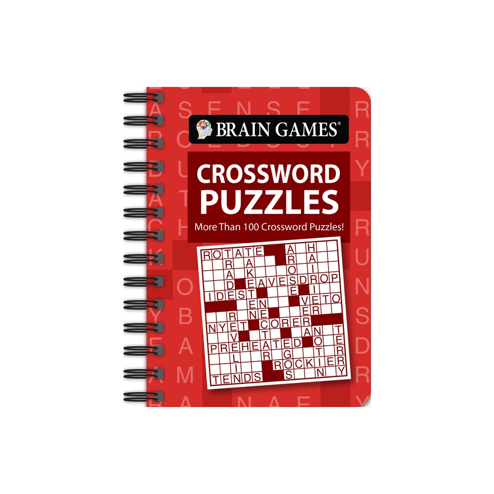 Brain Games - To Go - Crossword Puzzles - by Publications International Ltd & Brain Games (Spiral Bound)