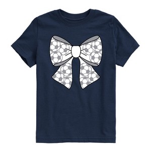 Boys' - Instant Message - Soccer Bow Short Sleeve Graphic T-Shirt - 1 of 4