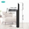 Unique Bargains Metal Replacement Couch Cabinet Modern Furniture Leg - 2 of 4