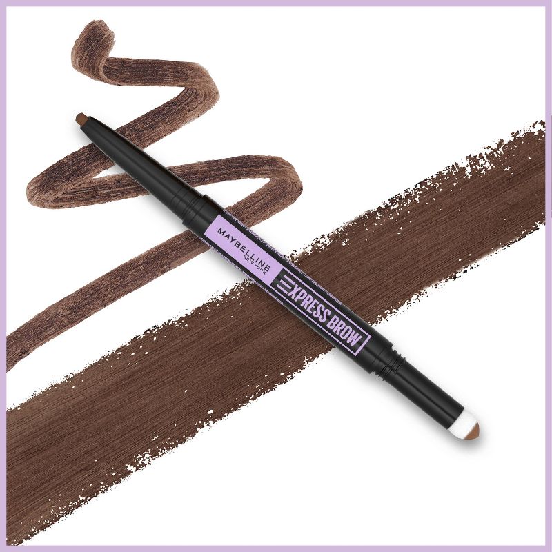 Maybelline Express Brow 2-In-1 Pencil and Powder Eyebrow Makeup - 0.02oz, 4 of 14