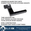Blue Ox Trailer Hitch Receiver with 10-Inch Drop/Rise and 5000 lb Capacity BX88132. - 3 of 4