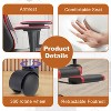 BestMassage Racing Gaming Chair Office Massage Chair with Massage Function Lumbar Support PU Leather for Adult - 4 of 4