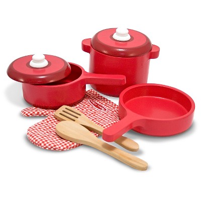 melissa and doug pot set