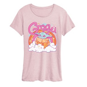Women's - The Mandalorian - Grogu Kawaii Short Sleeve Graphic T-Shirt - 1 of 3