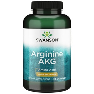 Swanson Arginine AKG 1,000 mg Capsule 90ct - 1 of 4