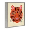 Stupell Industries Modern Wild Tiger Face Black Framed Giclee Art - 3 of 4