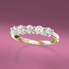 Ross-Simons 1.00 ct. t.w. Diamond 5-Stone Ring in 14kt Yellow Gold - 4 of 4