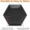 Rubber Encased Hex Dumbbell, Hand Weight for Home Gym Strength Training and Fitness Workouts - 4 of 4