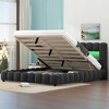 Queen Size Upholstered Platform Bed with LED Headboard - 3 of 4