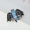 Unique Bargains Halloween Cute Bat Design Claw Clip Blue Black 1 Pc - 3 of 4
