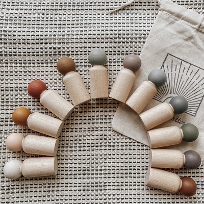 ACEPANO Peg Dolls Desert Tones