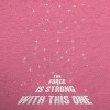 Maternity Force Is Strong Funny Pregnancy T Shirt Graphic For Expecting Mothers - Crazy Dog Maternity T Shirt - 3 of 4