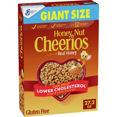 honey nut cheerios food label