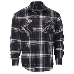 Gioberti Men's 100% Cotton Brushed Flannel Shirt - 1 of 4