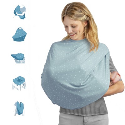 Image of Milkmakers Antimicrobial Multi-Use 5-in-1 Nursing cover - Hipsteria Dots