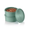 Tupperware Heritage Collection 7.6 Cup Cookie Canister - Vintage Holiday  Green Color, Dishwasher Safe & BPA Free Container - (1.8 L)