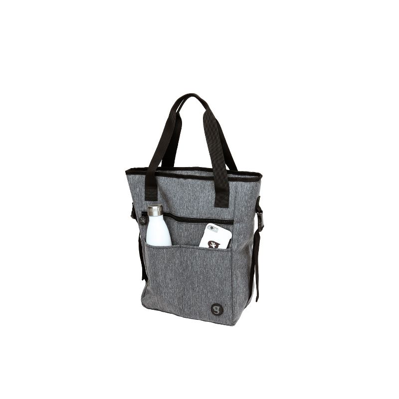Geckobrands Convertible Tote & Backpack - Everyday Grey, 1 of 6