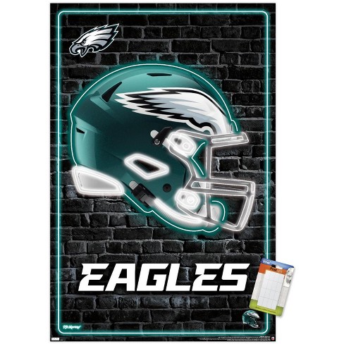 Trends International Nfl Philadelphia Eagles - Neon Helmet 23