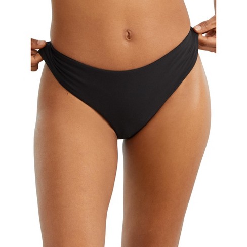 Black hipster clearance swim bottoms