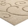 Modway Jubilant Burgeon Scrolling Vine 5x8 Shag Area Rug - 3 of 4