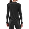SKINS SERIES-3 Women's  Long Sleeve Active Top-50+ UPF, Moisture-Wicking for Running, Pickleball & Basketball Black Small - 2 of 4