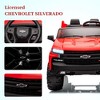 24V 2-Seater Truck Licensed Chevrolet Silverado Ride On Car Toy w/Parent Remote Control - 2 of 4