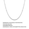 Captivating Tennis Necklaces for Women – Small Diamond Necklace – Sparkling and Elegant, Crafted from S925 Pure Silver - 2 of 4