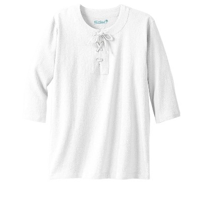 KingSize Men's Big & Tall Gauze Lace-Up Shirt