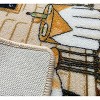 Home Mart Goods Beige Chef Washable Kitchen Mat With Non-Slip Backing - 30"x18" - 3 of 4