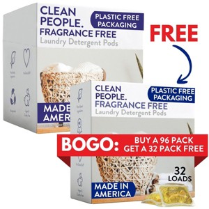 Laundry Detergent Pods - Hypoallergenic Laundry Pods - Ultra Concentrated, Recyclable Packaging, Stain Fighting - 1 of 4