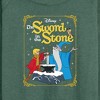 Women's - Disney - Sword In The Stone Lightweight French Terry Wide Neck Long Sleeve Shirt - 2 of 4