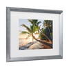 Trademark Fine Art - Stefan Hefele  Paradise Shore Matted Framed Art - 3 of 4