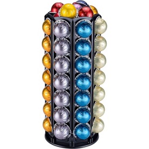 Nespresso Vertuo Pod Carousel Stand, 80+ Capsule Storage Organizer with Silent Rolling Base - 1 of 4