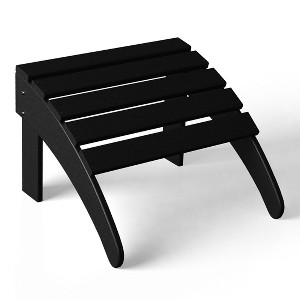 WestinTrends All-Weather Outdoor Patio Poly Adirondack Ottoman Footrest - 1 of 4