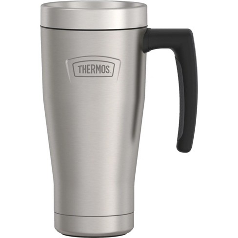 Thermos 16-oz. Matte Stainless Steel Travel Mug, Silver