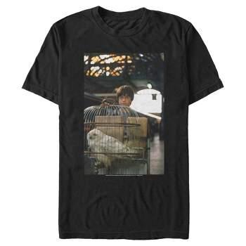 Harry Potter Platform Nine And Three-quarters 9 3/4 Hogwarts Express Men\'s  Black T-shirt : Target | T-Shirts