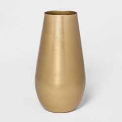 Textured Vase Gold Tall Threshold Target