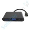 SatelliteSale USB Type C to HDMI/USB-C/USB 3.0/DVI/VGA Converter - 4 of 4