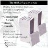 Advanced Organizing Systems - MGR-37 (2pkg) Roll File Storage Box - Corrugated 37x17.5x17.5 With 16 Compartments - 3 of 4