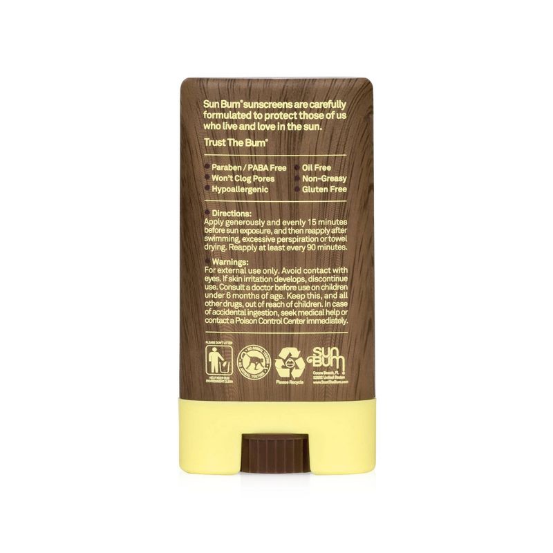 Sun Bum Sunscreen Face Stick - SPF 30 - 0.45oz, 3 of 11
