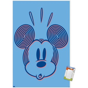 Trends International Disney Mickey Mouse - Lines Unframed Wall Poster Prints - 1 of 4