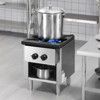VEVOR Commercial Gas Stove with Cabinet, Propane and Natural Gas Countertop Cooking Stove Range, Stainless Steel Gas Hot Plate - 2 of 4