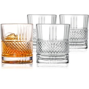 LEMONSODA Premium Double Rocks Vintage Whiskey Tumblers - 10 oz (Set of 4) - 1 of 4