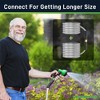 GardenJoy Stainless Steel Garden Hose with 3/4 in. Fittings - Silver - 3 of 4